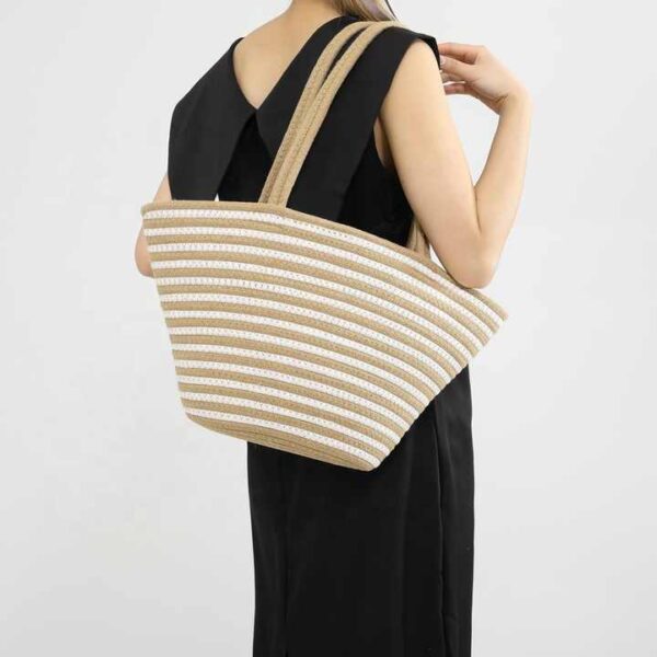 Durable Woven Tote Bag - Image 6